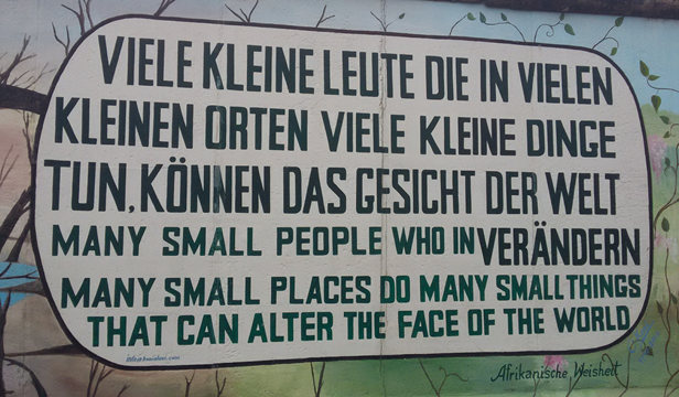 East Side Gallery em Berlin